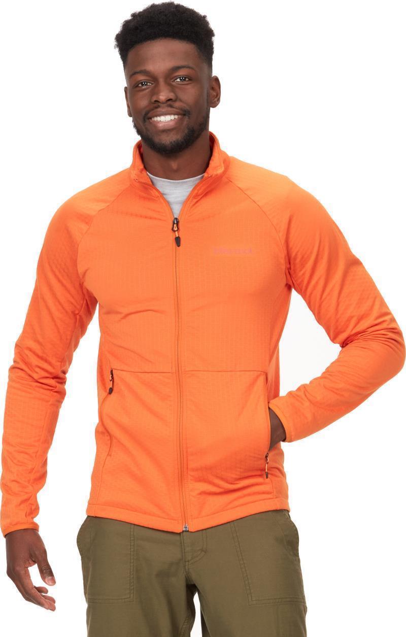Leconte Fleece Jacket - Mens - tangelo 1