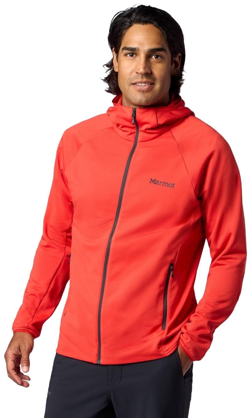 Leconte Full Zip Hoody - Mens - brick red 1