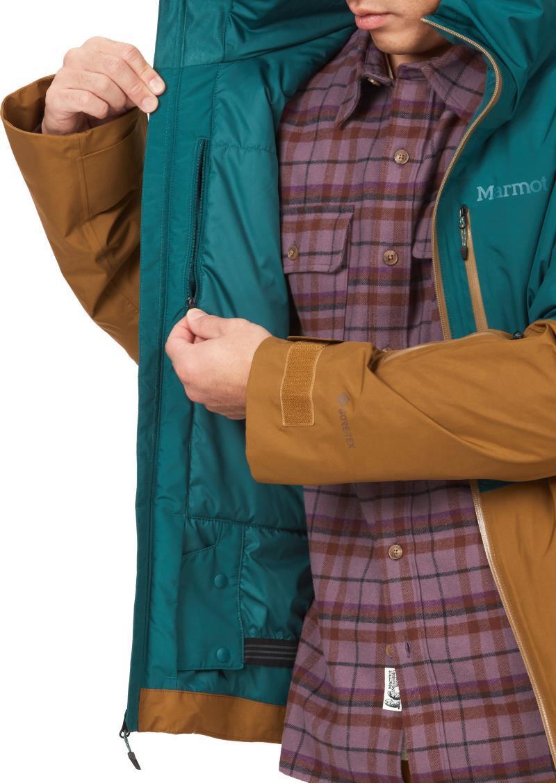Lightray GTX Jacket - Mens - Dark Jungle / Hazel 4