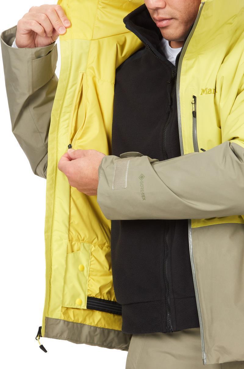 Lightray GTX Jacket - Mens - Limelight / Vetiver 3