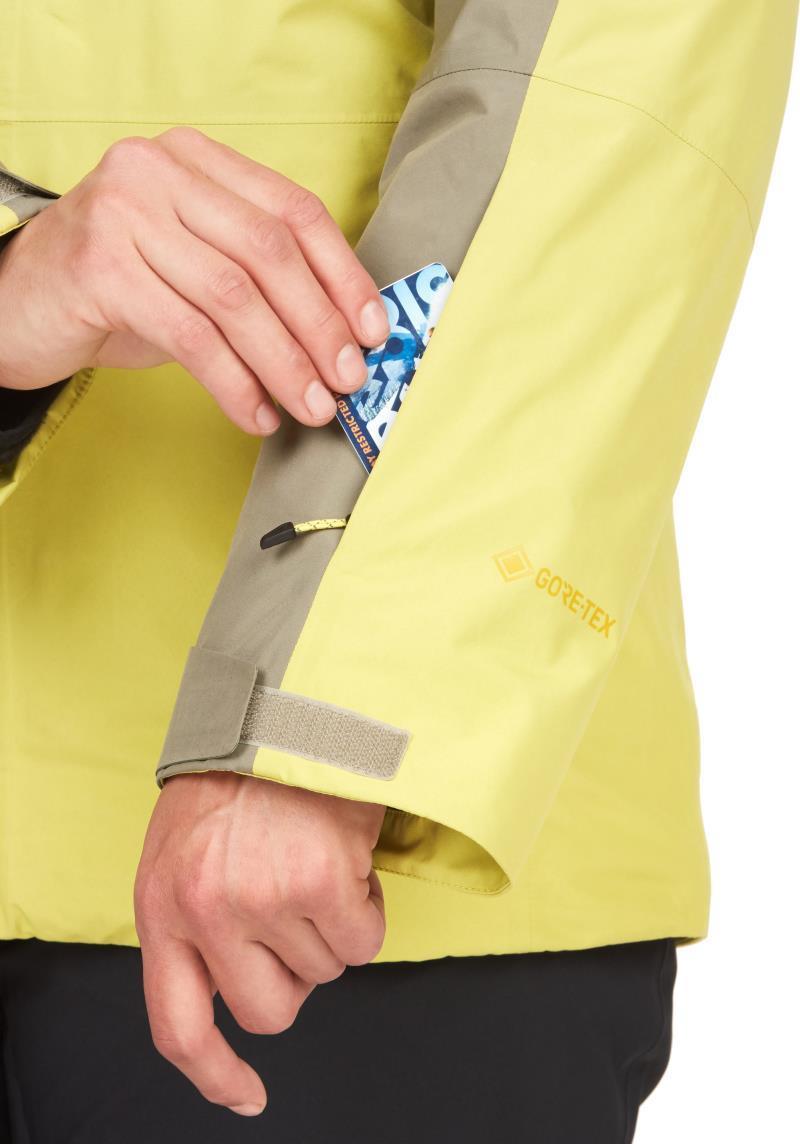 Lightray GTX Jacket - Womens - Vetiver / Limelight 6