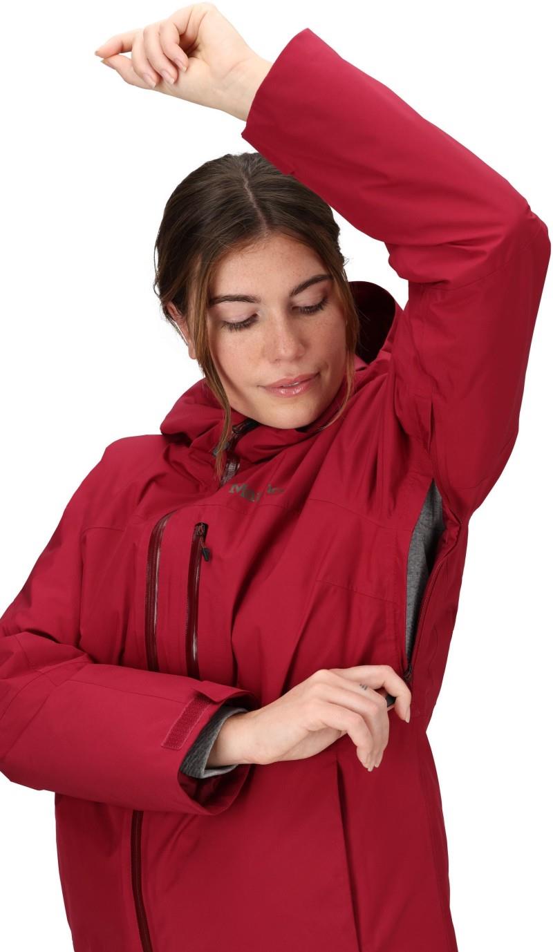 Lightray GTX Jacket - Womens - red mulberry 1