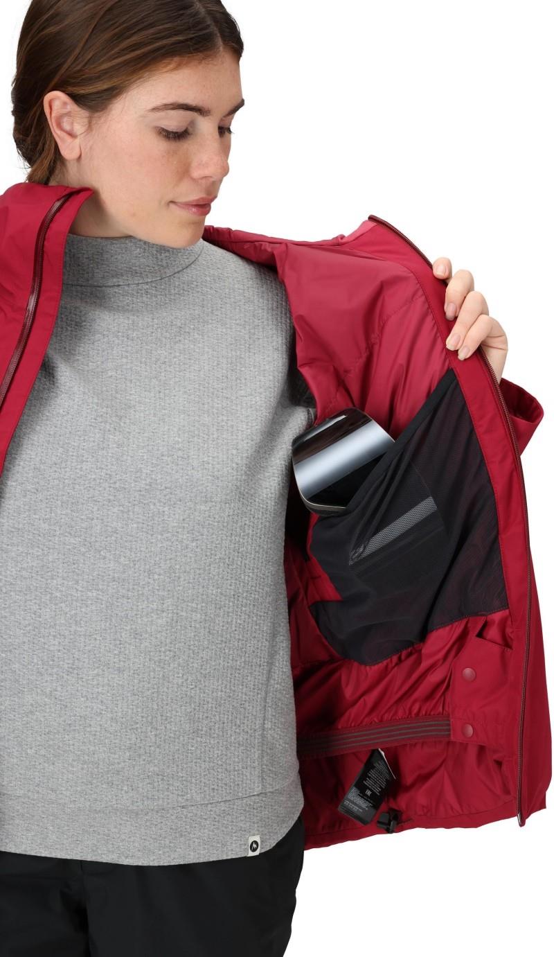 Lightray GTX Jacket - Womens - red mulberry 1
