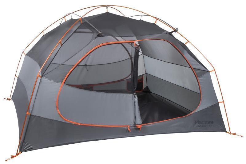 Limelight 4P, 4 Person, Outdoor Tent - Cinder / Rusted Orange 2