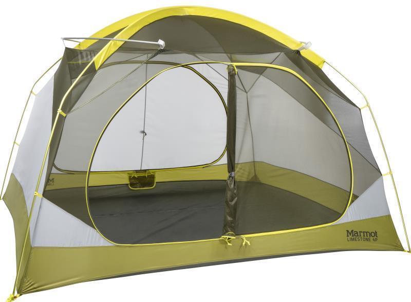 Limestone 4P, 4 Person, Family Tent - Green Shadow / Moss 5