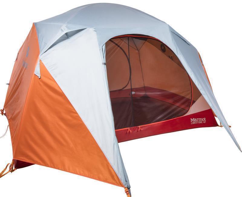 Limestone 4P, 4 Person, Family Tent - Orange Spice / Arona 3
