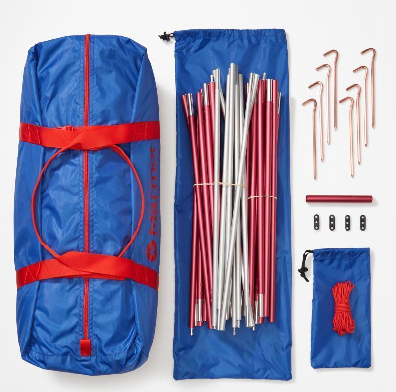 Limestone 6P Tent - Victory Red 9