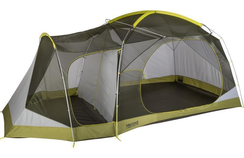 Limestone 8P, 8 Person, Family Tent - Green Shadow / Moss 1