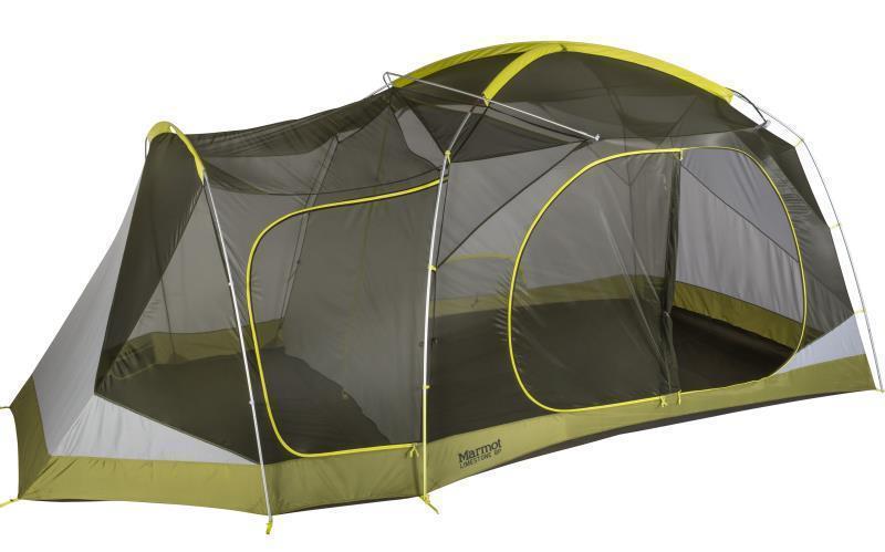 Limestone 8P, 8 Person, Family Tent - Green Shadow / Moss 13