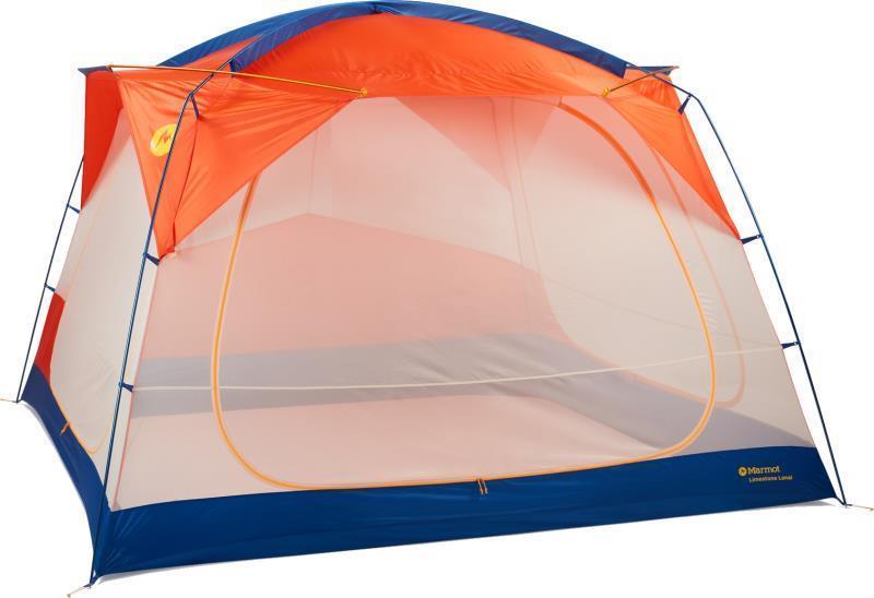 Limestone Lanai Tent - Red Sun / Dark Azure 3