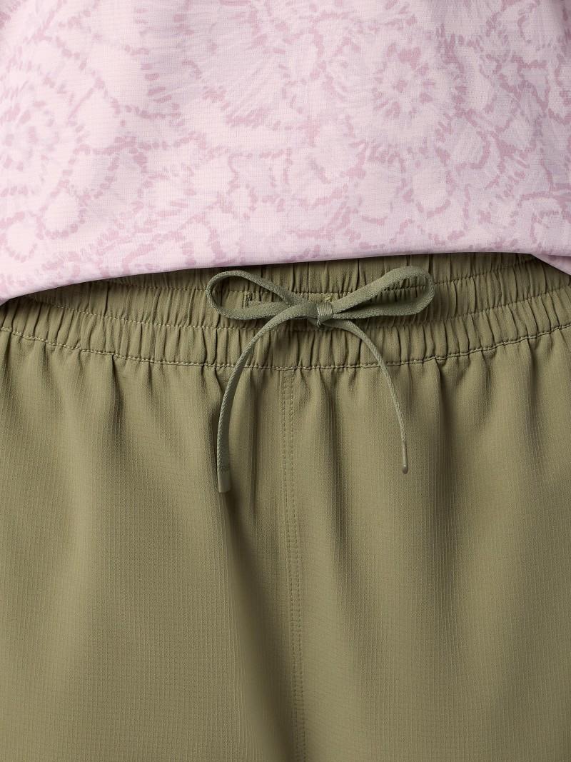 Lumina Crop Pants - Womens - olive grove 1