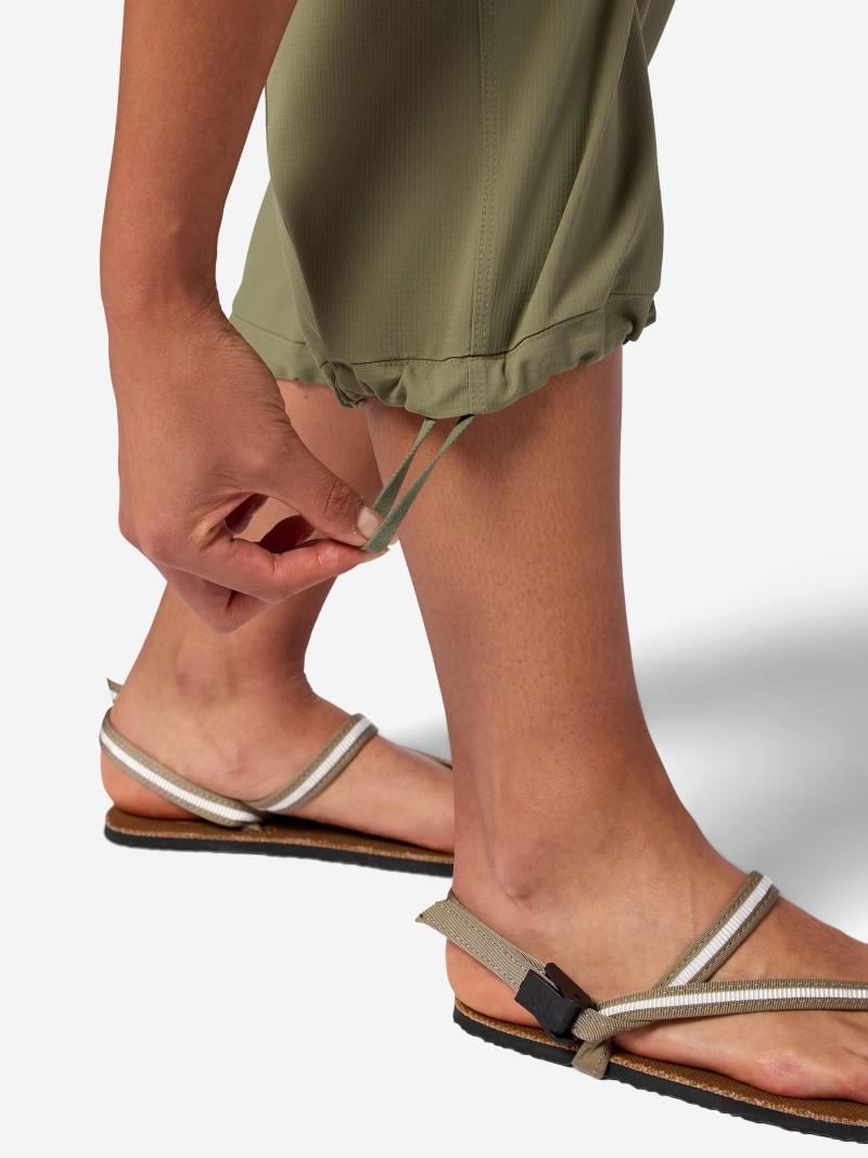 Lumina Crop Pants - Womens - olive grove 1