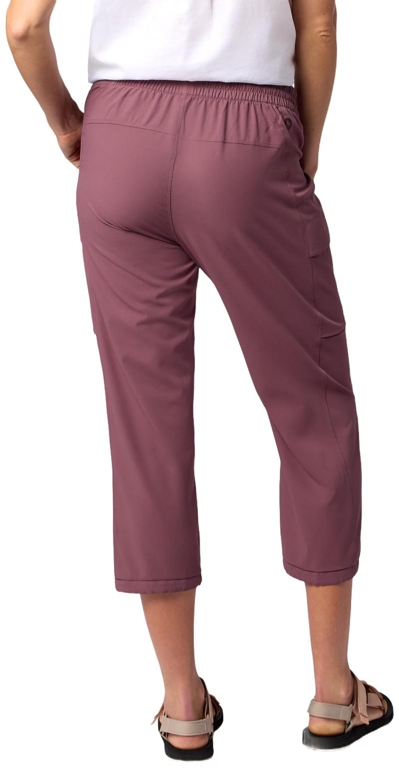 Lumina Crop Pants - Womens - sugar plum 1