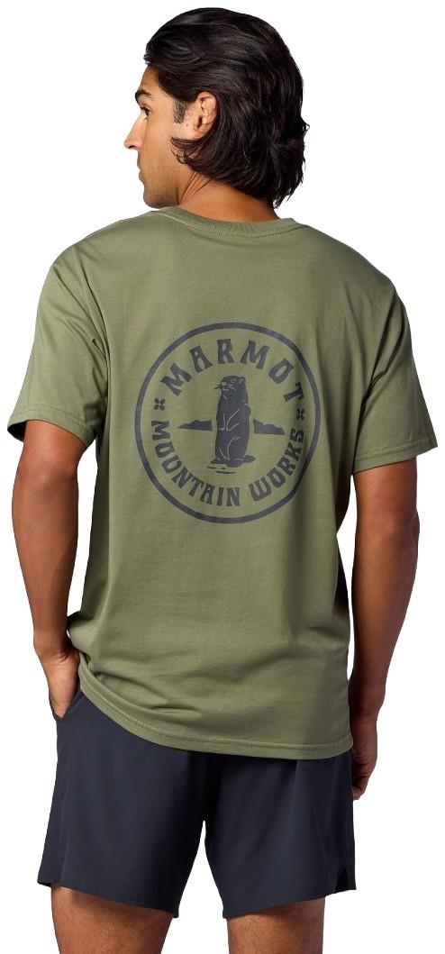 MMW Circle Critter Tee SS - Mens - olive grove 1