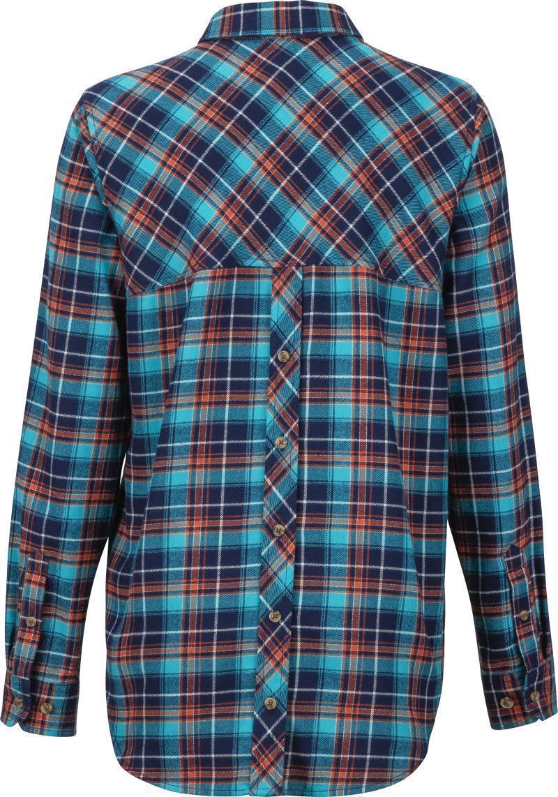 Maggie Midweight Flannel LS - Womens - Arctic Navy 2