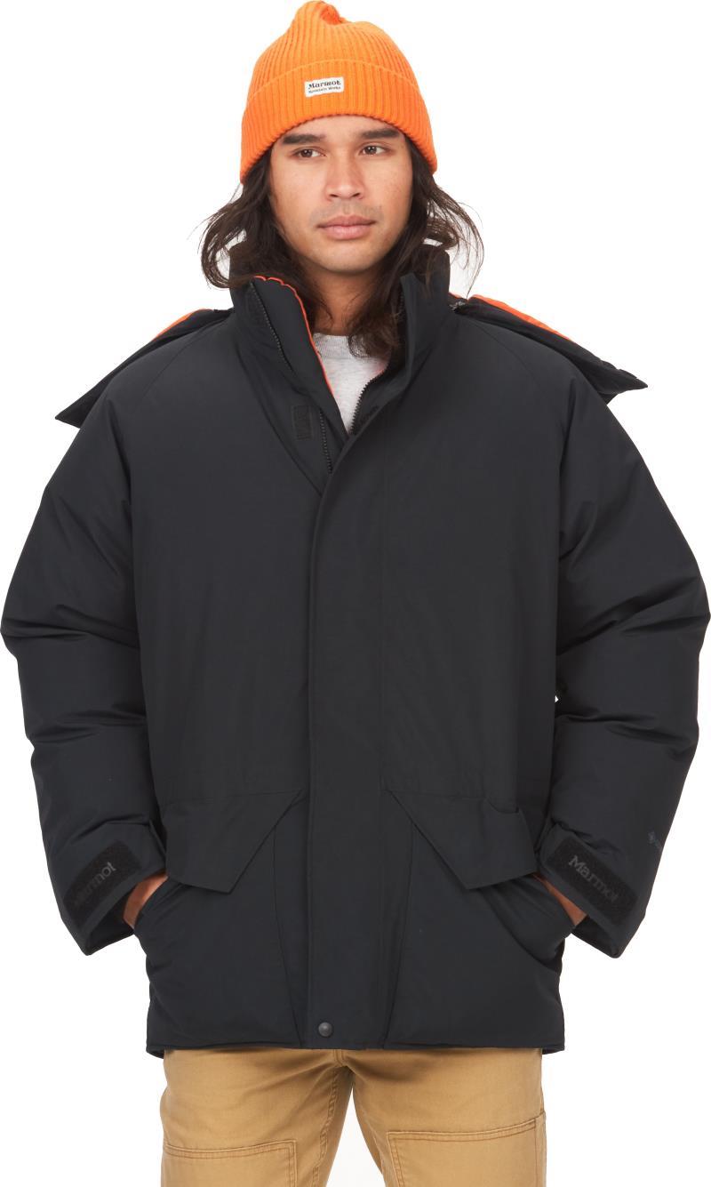 Mammoth GTX Parka - Mens - Black / Flame 1