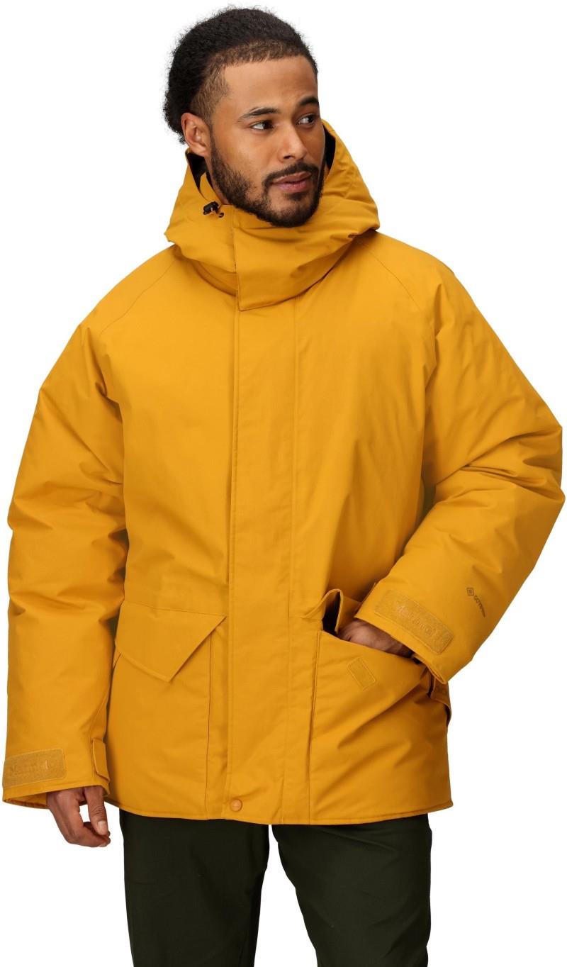 Mammoth GTX Parka - Mens - honey glaze / hickory nut marmot archive 1