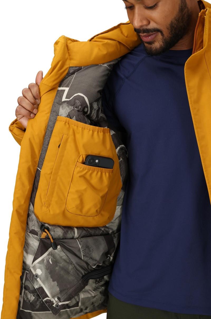 Mammoth GTX Parka - Mens - honey glaze / hickory nut marmot archive 1