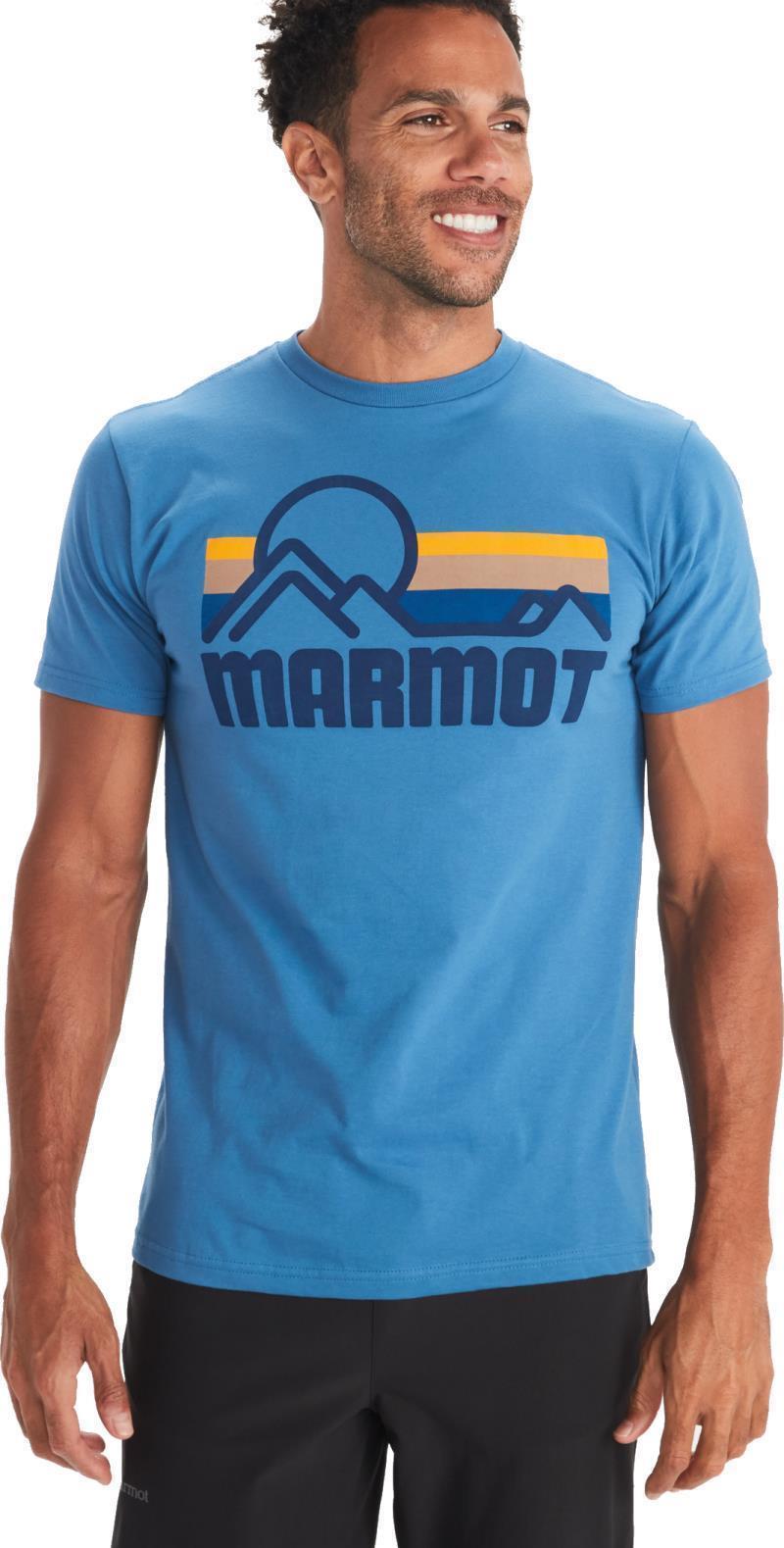 Marmot Coastal Tee SS - Mens - Varsity Blue 1
