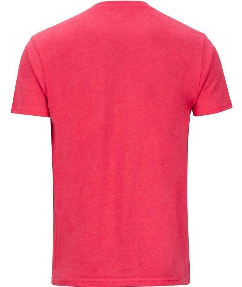 Marmot Coastal Tee SS - Mens - red heather 1