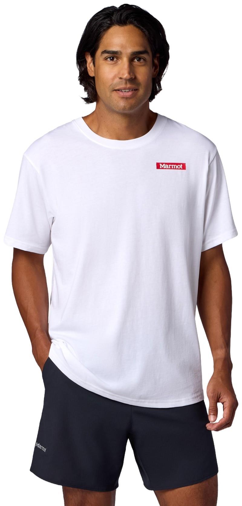 Marmot Duct Tape Tee SS - Mens - white 1