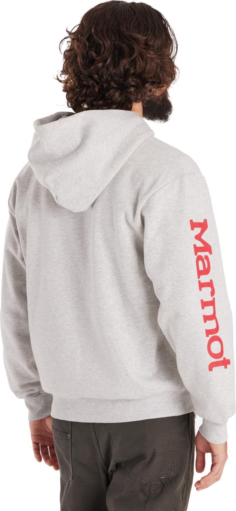 Marmot For Life Full Zip Hoody - Mens - Light Grey Heather 2