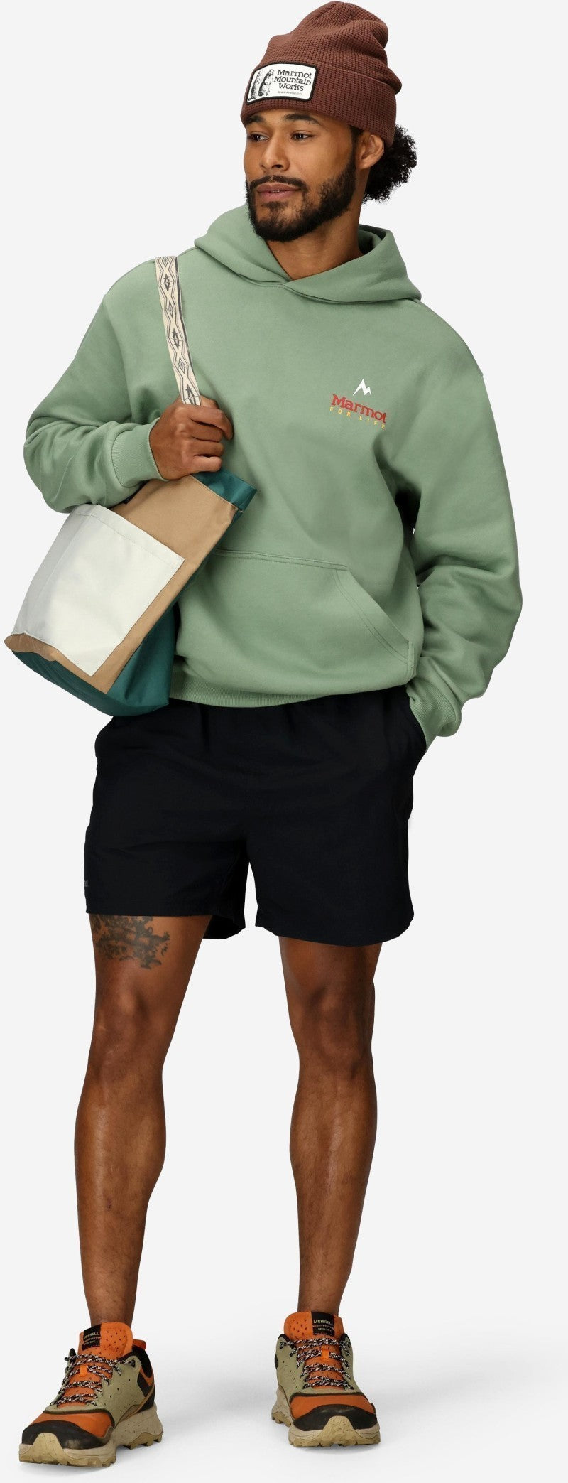 Marmot For Life Hoody - Mens - agate green 1