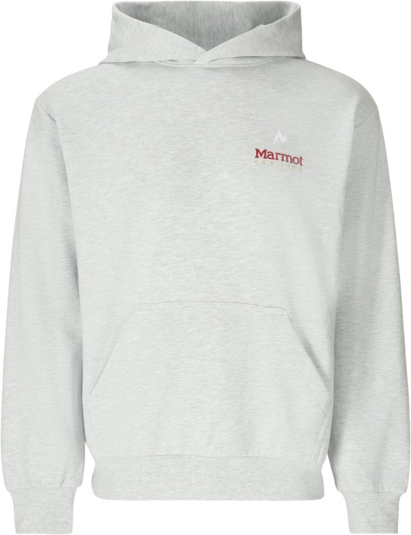 Marmot For Life Hoody - Mens - light grey heather 1