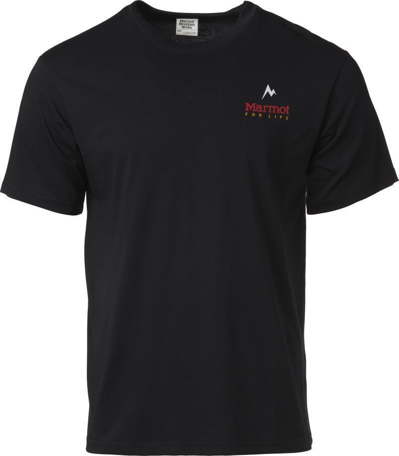 Marmot For Life Tee SS - Mens - Black 1