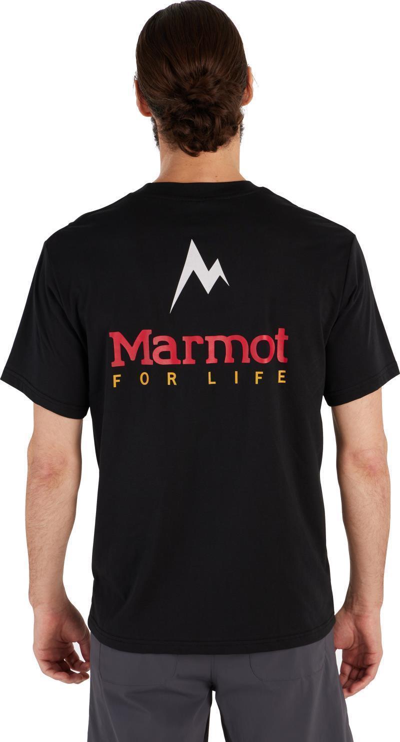Marmot For Life Tee SS - Mens - Black 4
