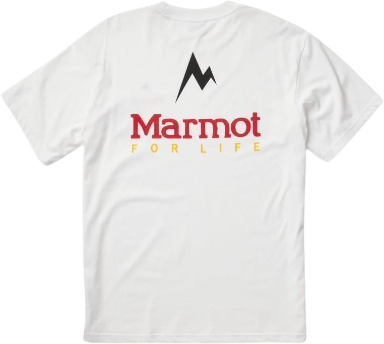 Marmot For Life Tee SS - Mens - White 2
