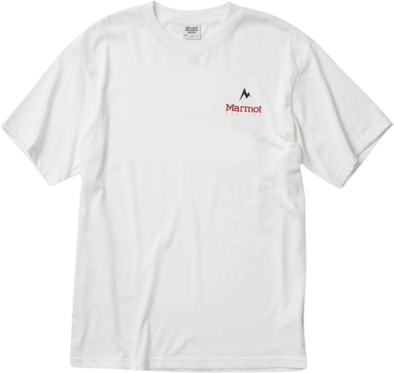 Marmot For Life Tee SS - Mens - White 1
