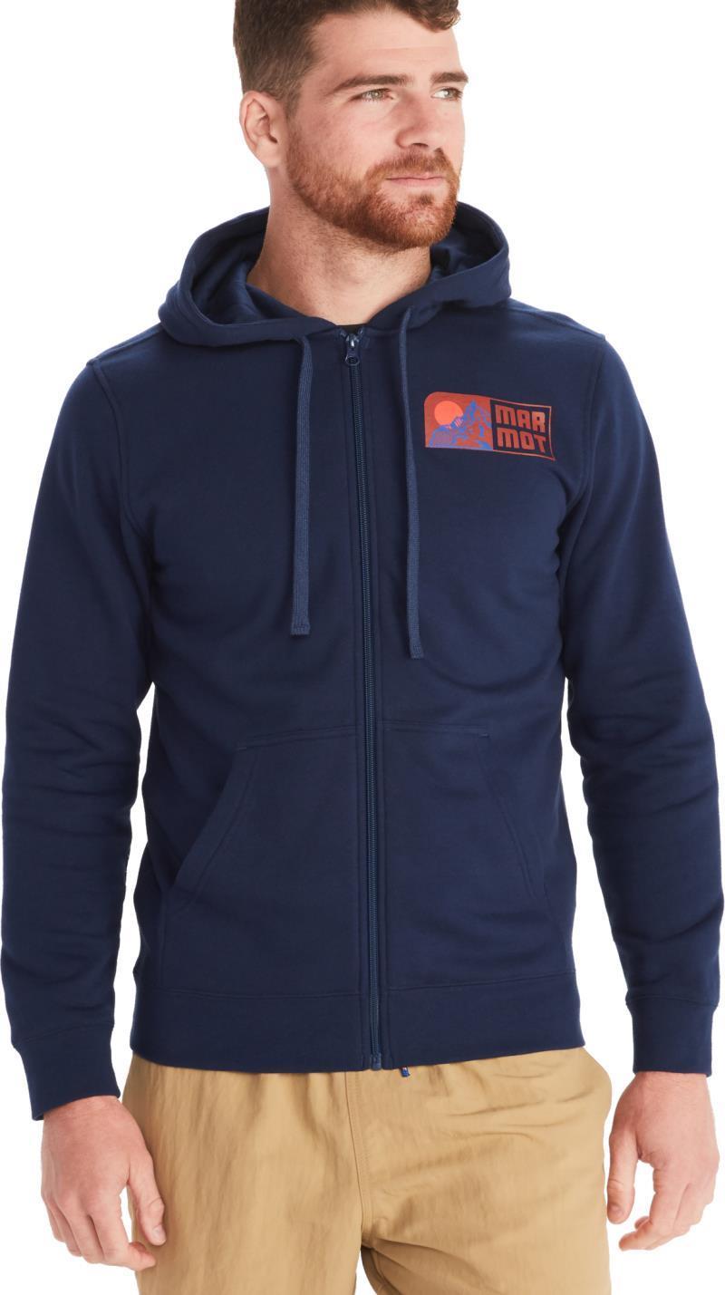 Marmot Full Zip Hoody - Mens - Arctic Navy 1