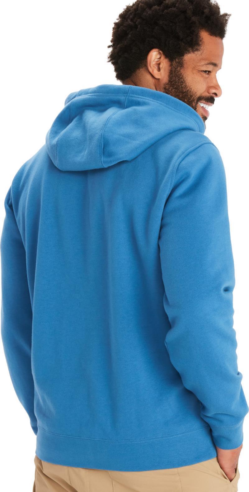 Marmot Full Zip Hoody - Mens - Varsity Blue 3