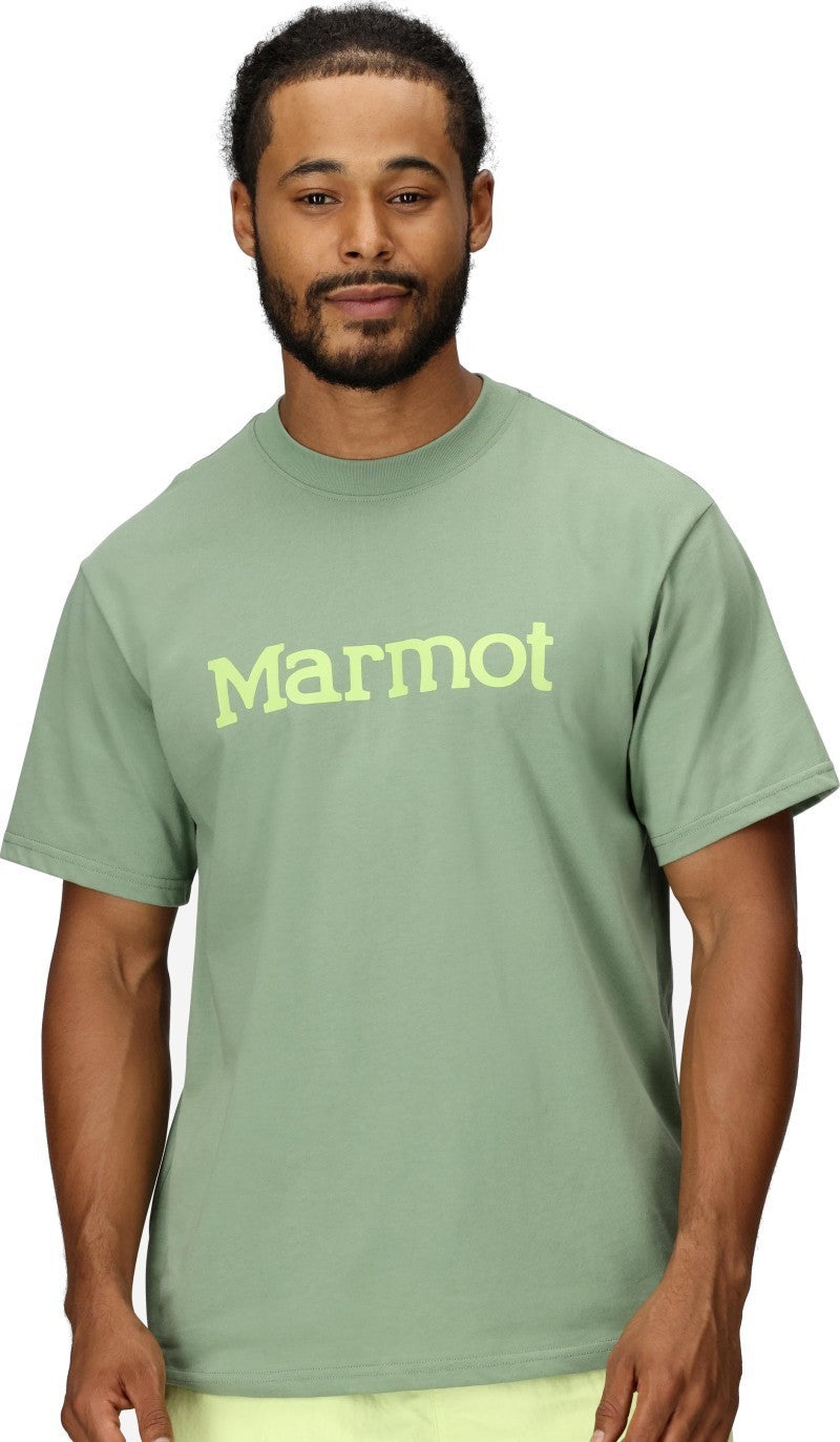 Marmot Logo SS - Mens - agate green 1