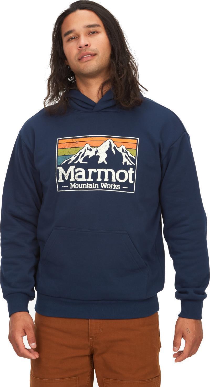 Marmot Mountain Works Gradient Hoody - Mens - Arctic Navy 1