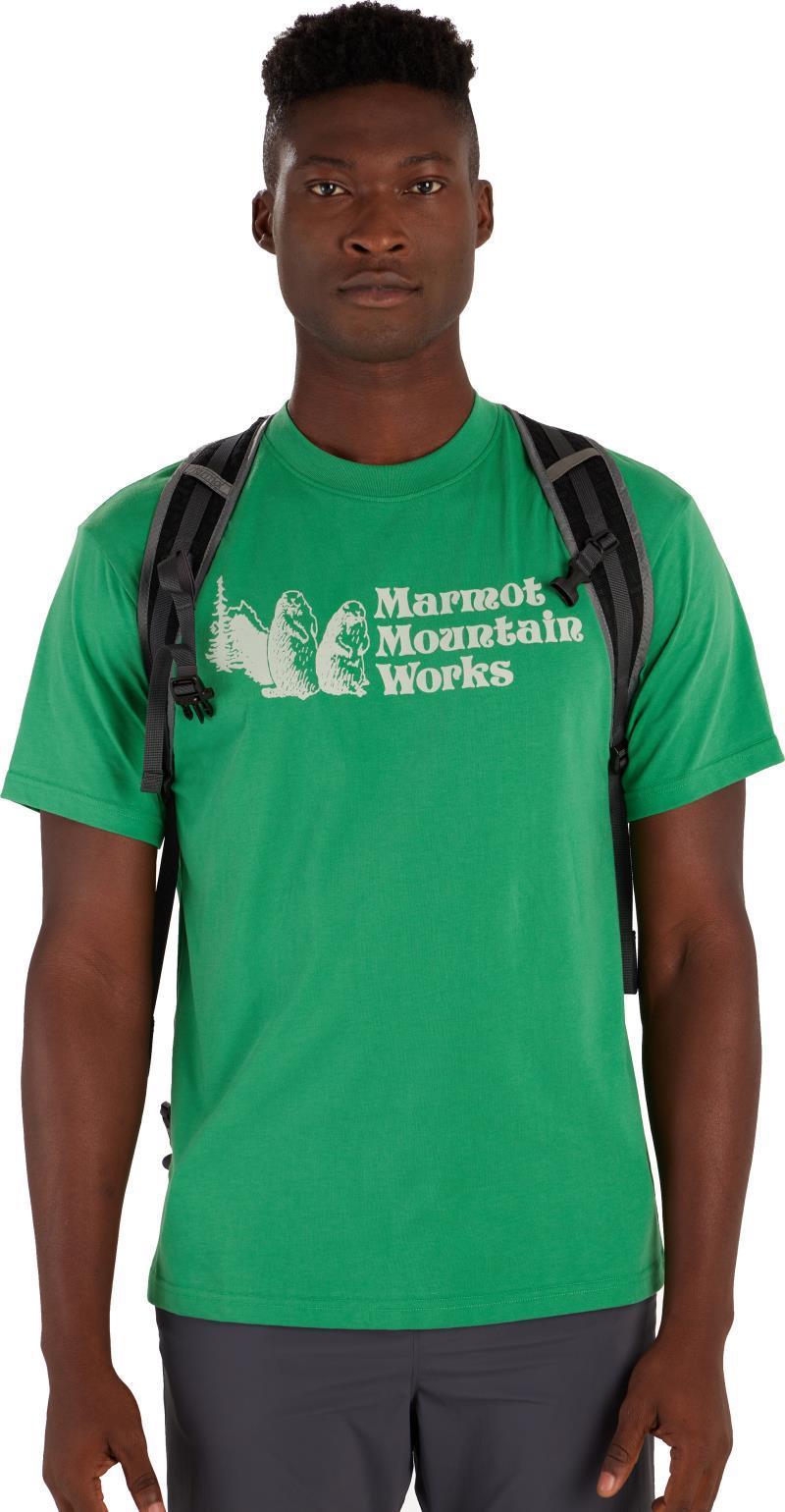 Marmot Mountain Works Tee SS - Mens - Clover 1