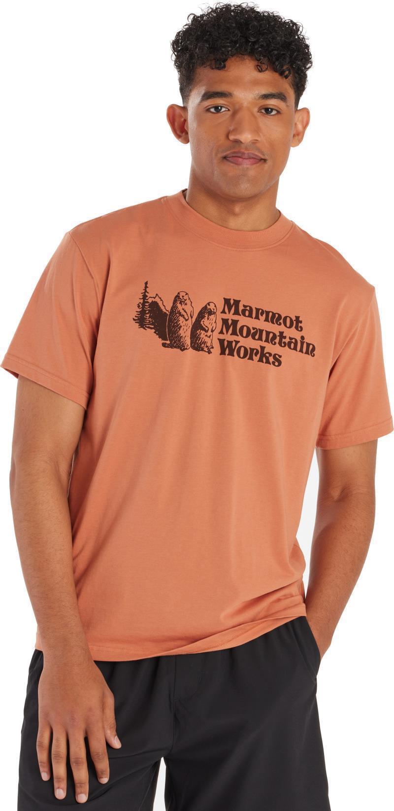 Marmot Mountain Works Tee SS - Mens - Sunburn 1