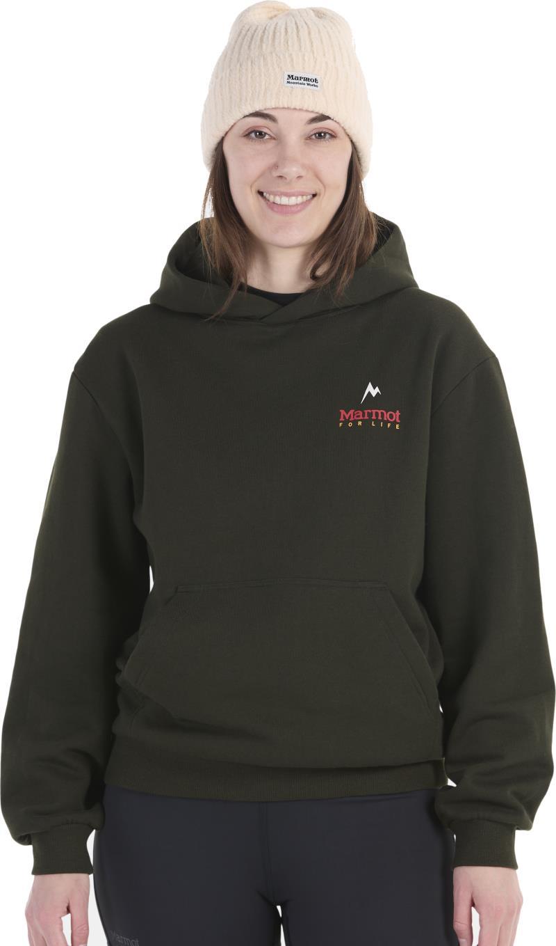 Marmot for Life Hoody - Womens - Rosin Green 1