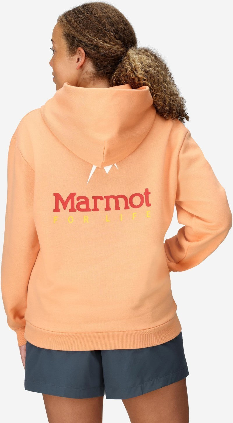 Marmot for Life Hoody - Womens - fresh apricot 1