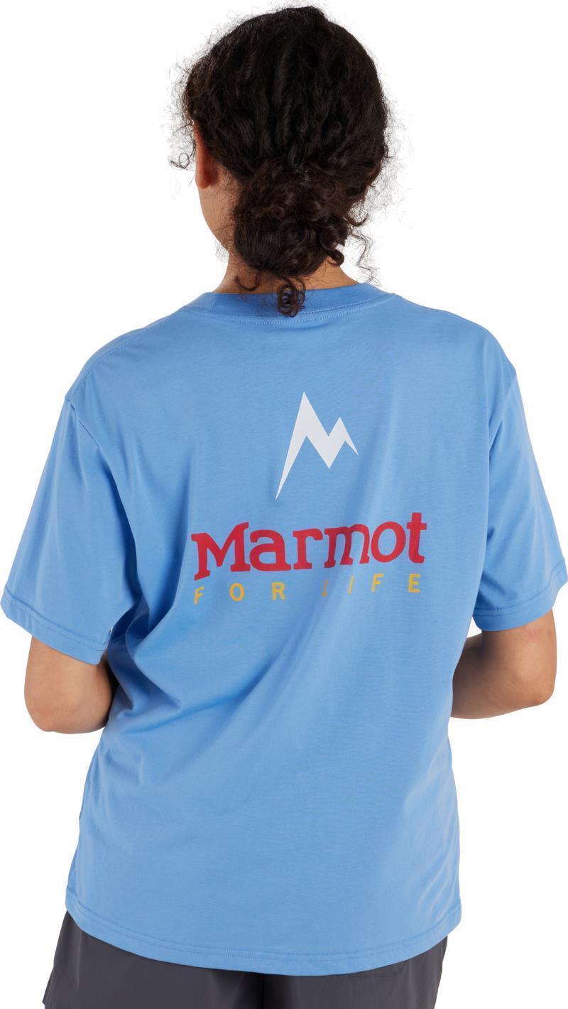 Marmot for Life Tee SS - Womens - Blue Bonnet 2