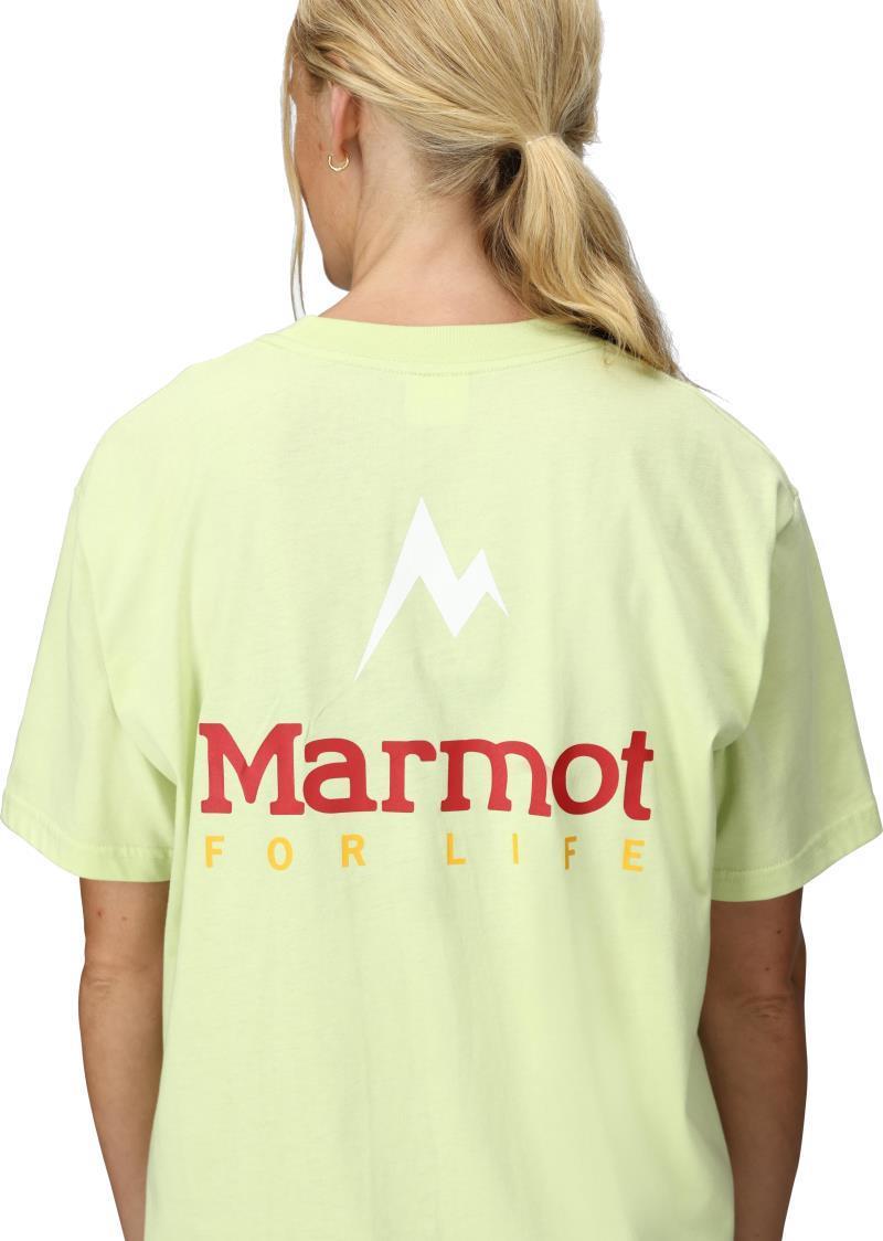 Marmot for Life Tee SS - Womens - matcha 1