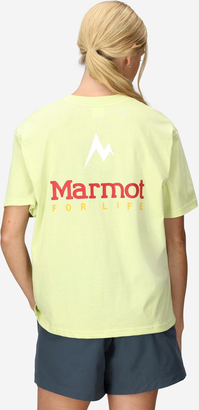 Marmot for Life Tee SS - Womens - matcha 1