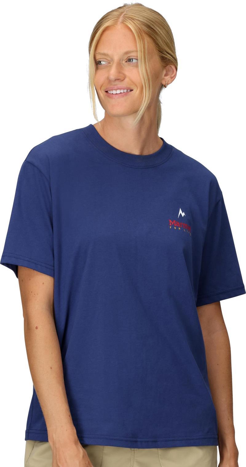 Marmot for Life Tee SS - Womens - twilight blue 1