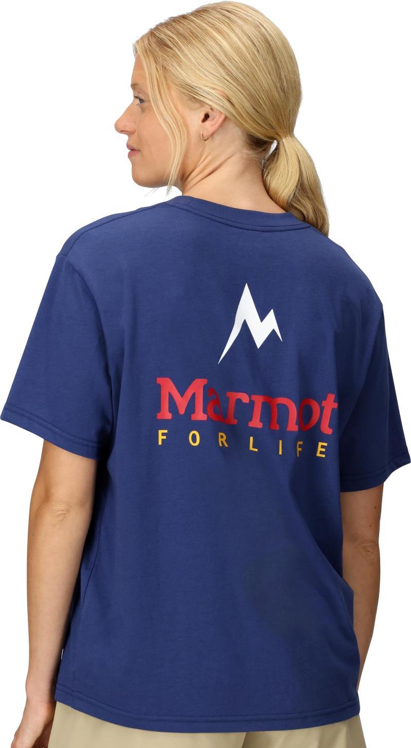 Marmot for Life Tee SS - Womens - twilight blue 1