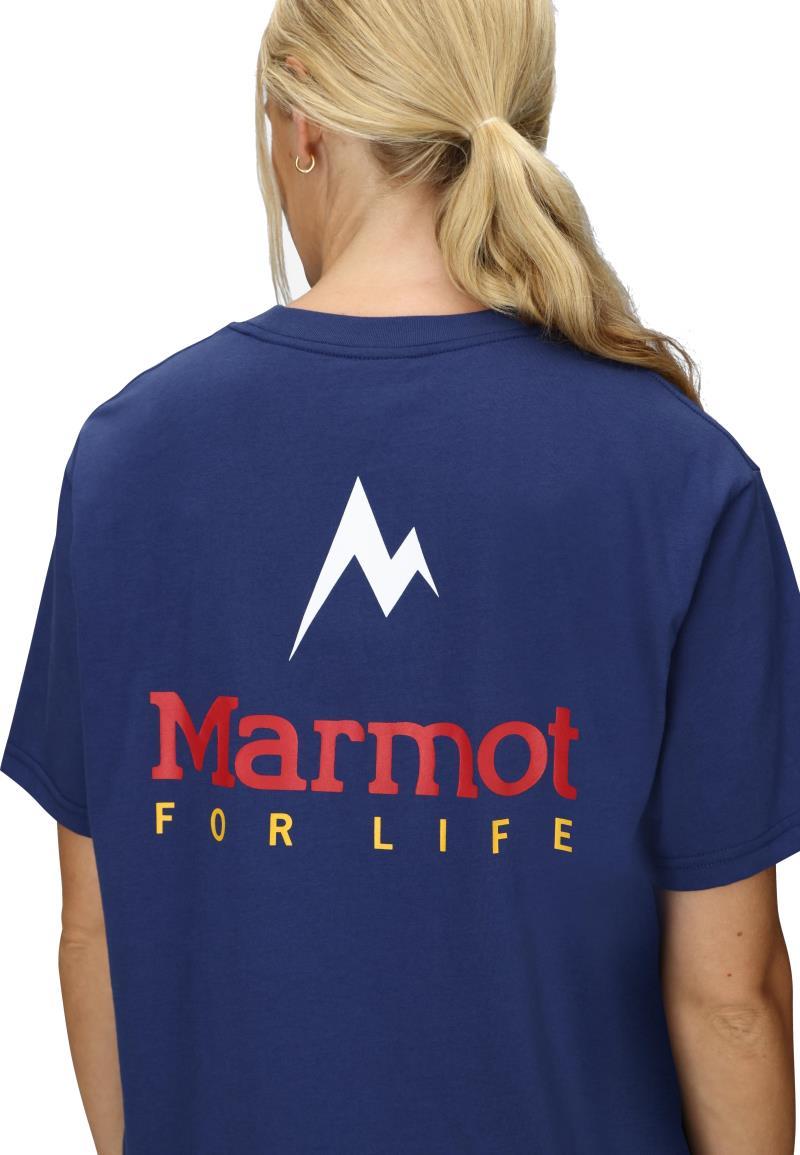 Marmot for Life Tee SS - Womens - twilight blue 1