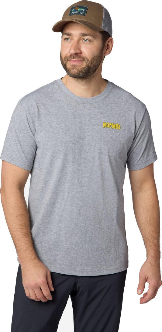 Marty Goggles SS Tee - Mens - grey heather 1