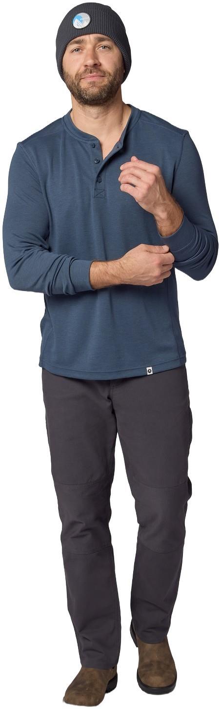 Mayacama LS Henley - Mens - thunderhead 1