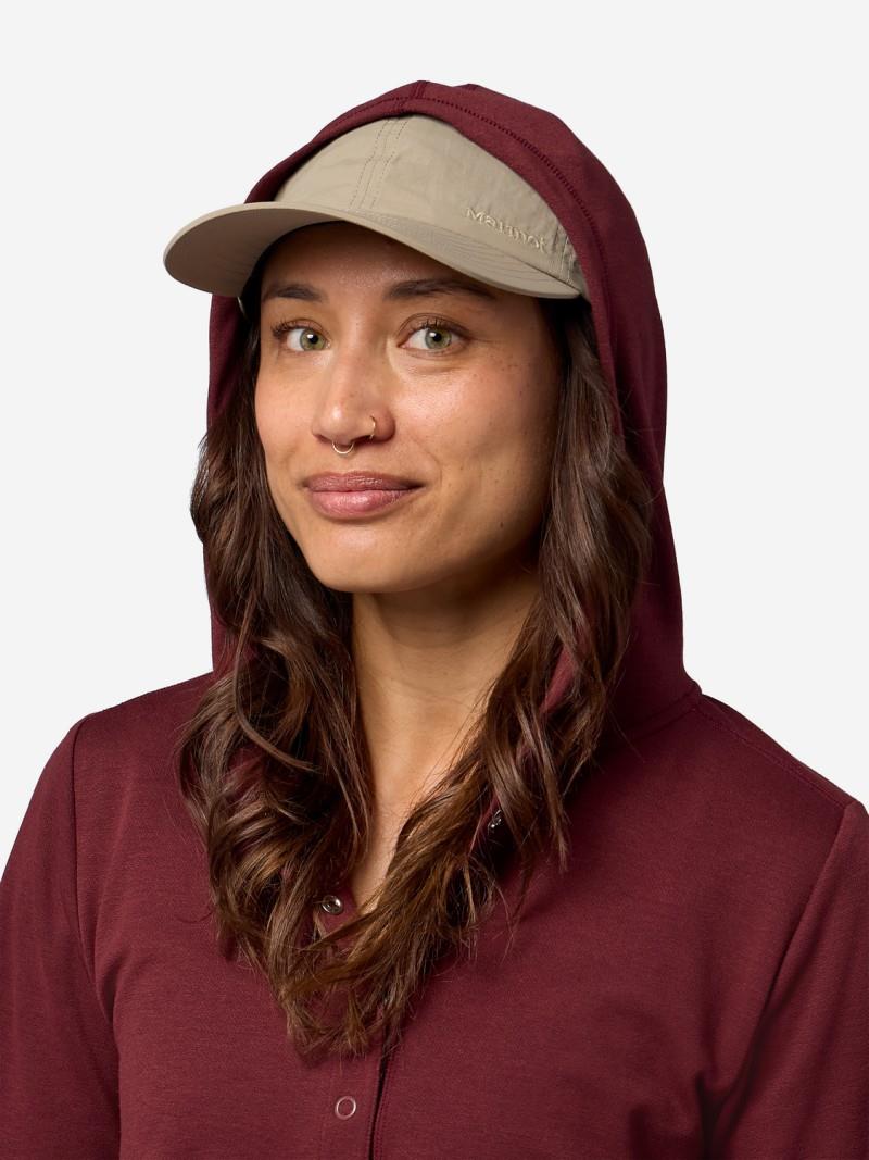 Mayacama LS Henley - Womens - soft oxblood 1