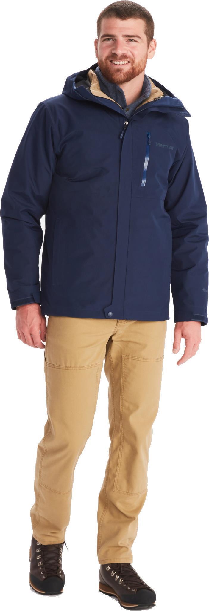 Minimalist GTX Component Jacket - Mens - Arctic Navy / Shetland 4